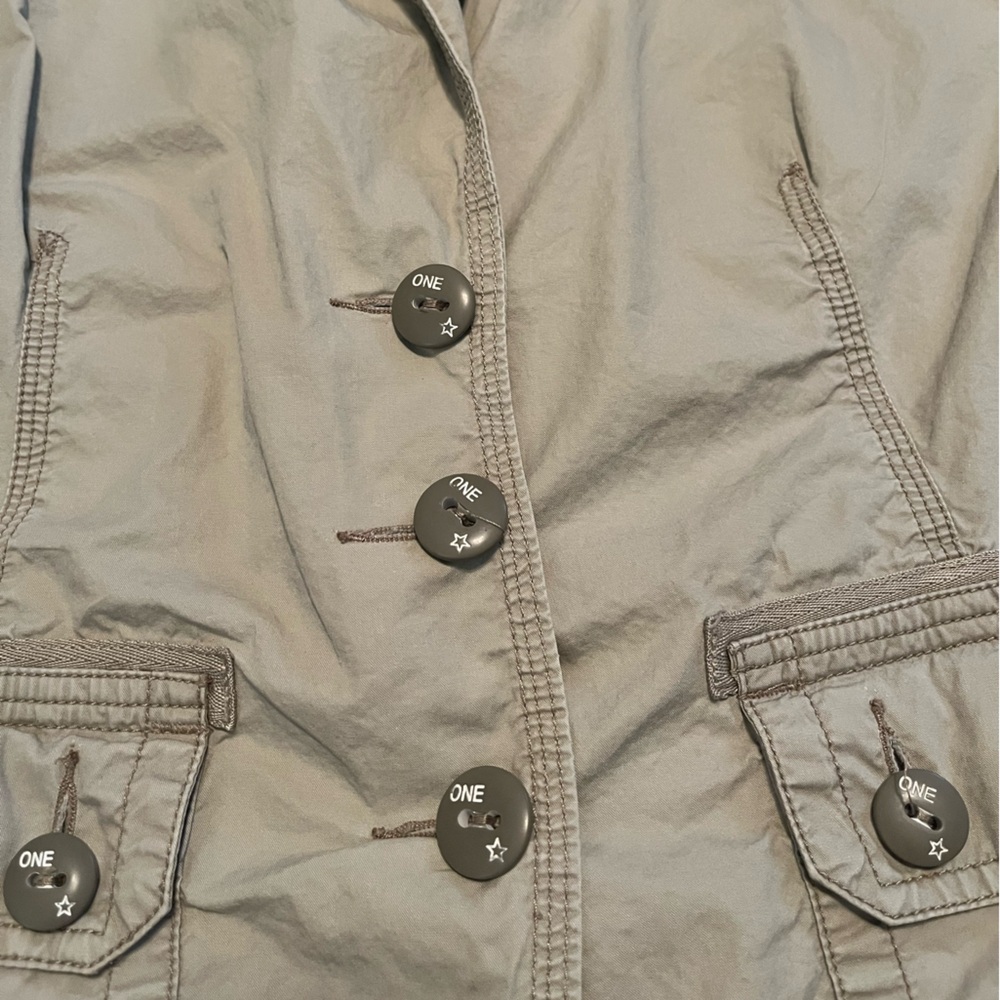 CONVERSE One Star 3/4th sleeve light weight utility style jacket vintage? - Picture 7 of 11